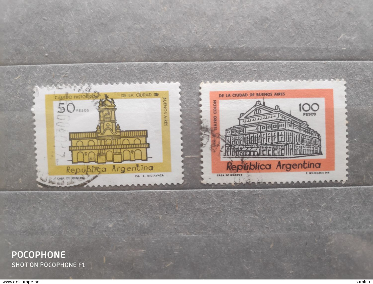 Argentina	Architecture(F97) - Unused Stamps