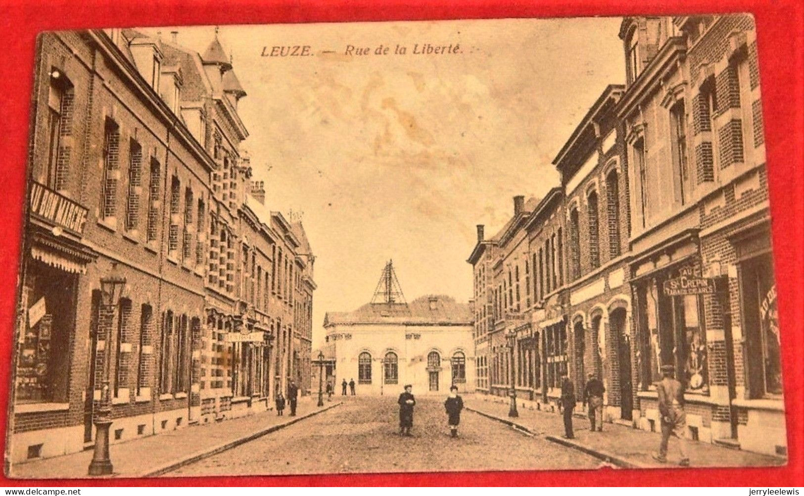 LEUZE  -    Rue De La Liberté   -  1918  - - Leuze-en-Hainaut