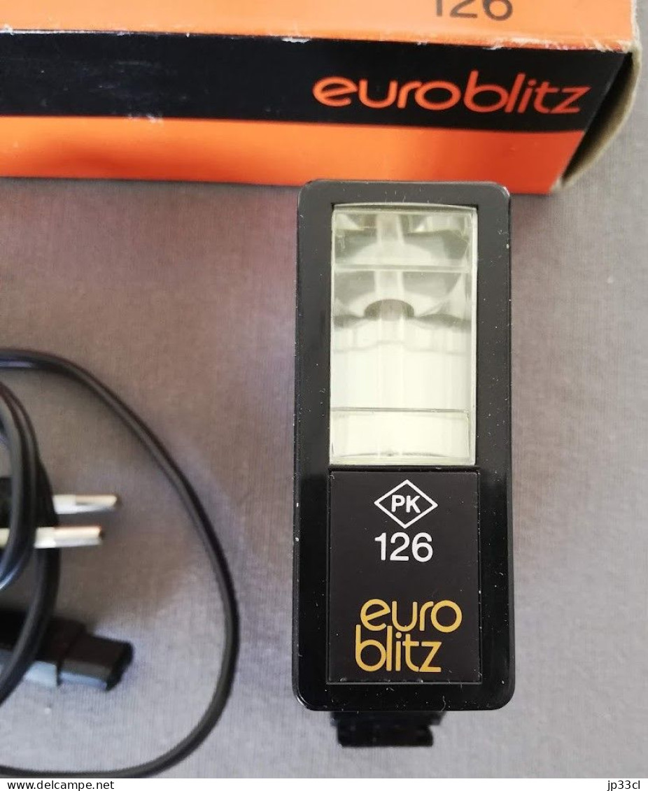 Flash Euroblitz PK 126 (avec Mode D'emploi Et Boîte En Carton D'origine) - Matériel & Accessoires
