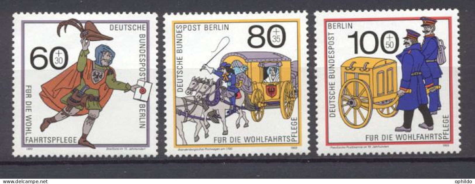 Berlin   Yvert  813/815  *  *  TB   Cote 14 Euro   - Nuevos