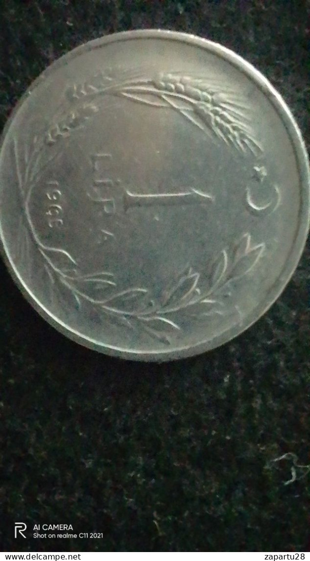 TÜRKİYE-1965--       1      LİRA           VF - Turkey