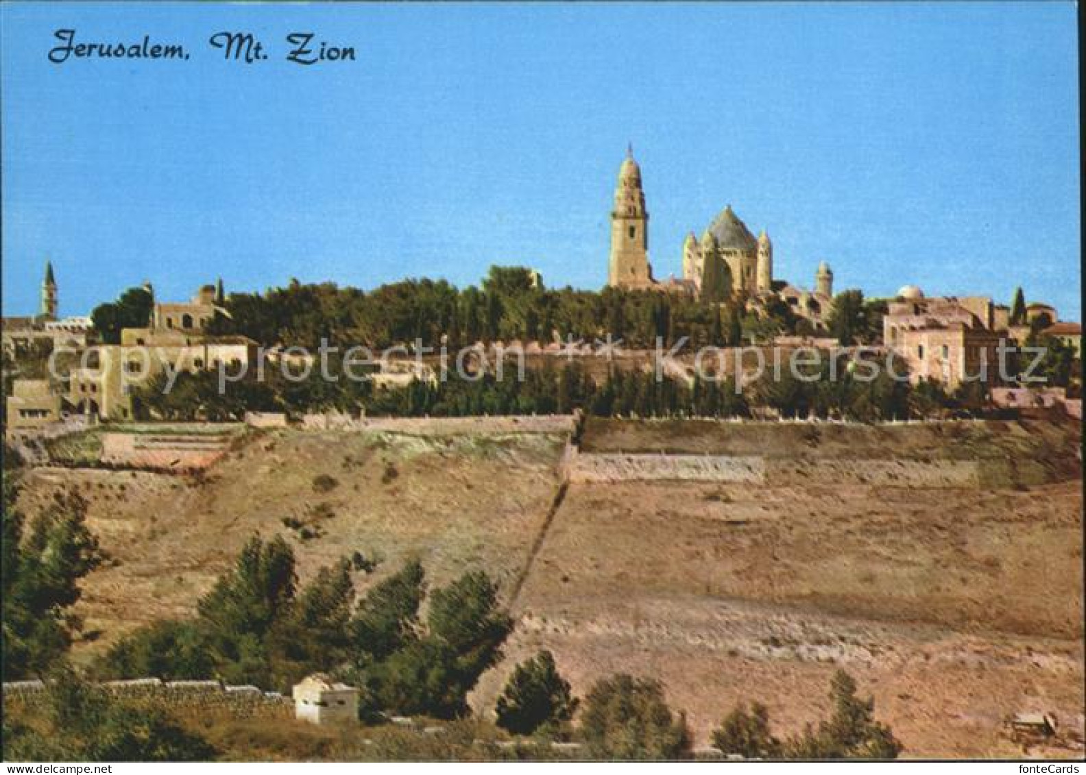 72222463 Jerusalem Yerushalayim Mt Zion  - Israel