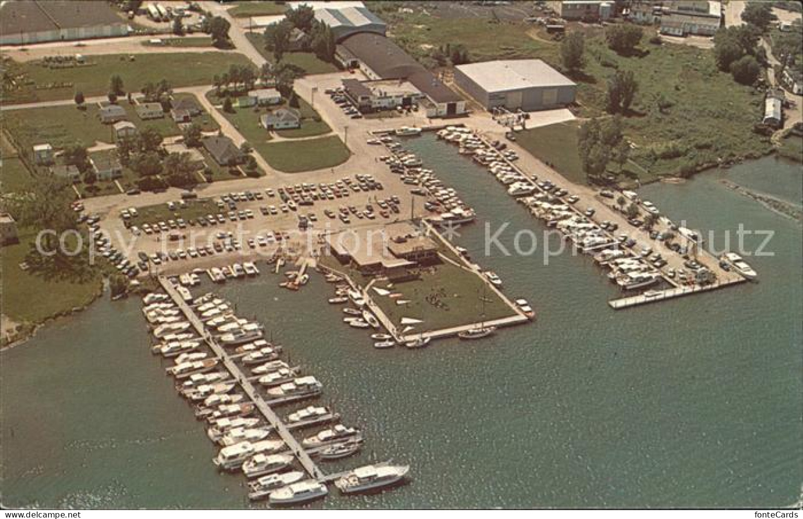 72222403 Sturgeon_Bay Baudhuin Yacht Harbour Aerial View - Altri & Non Classificati