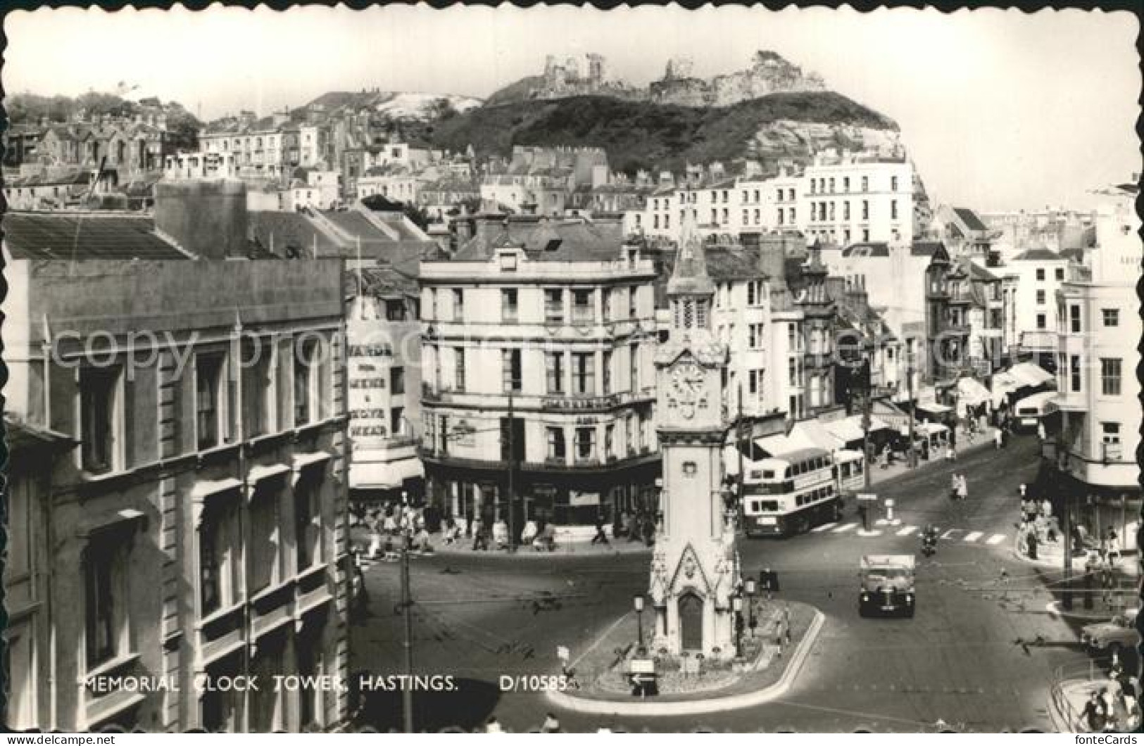 72222146 Hastings East Sussex Memorial Clock Hastings East Sussex - Other & Unclassified