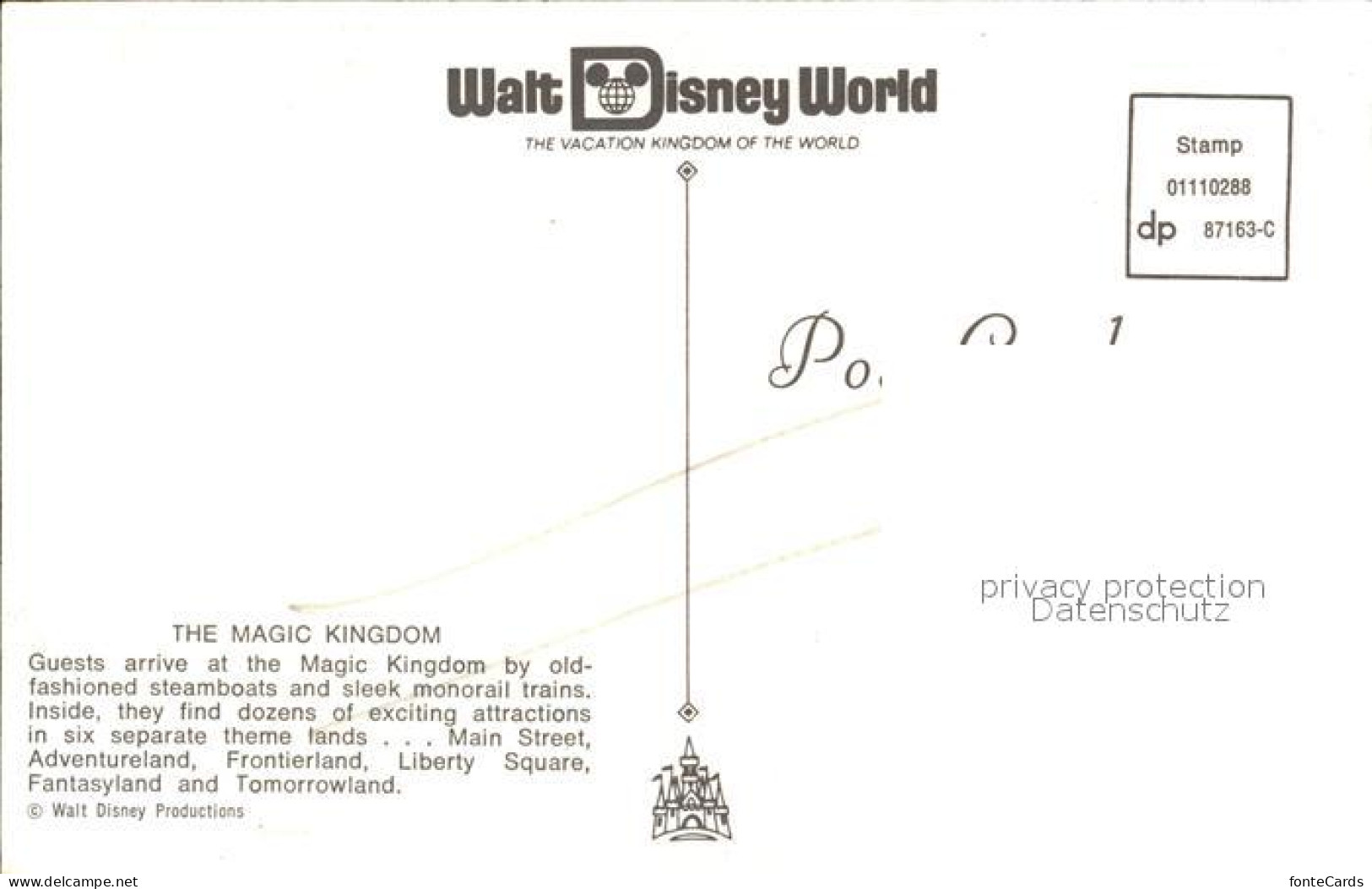 72222143 Orlando_Florida Walt Disney World - Sonstige & Ohne Zuordnung