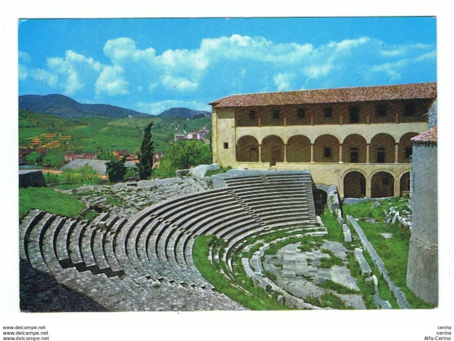 SPOLETO (PG):  TEATRO  ROMANO  E  CHIOSTRO  -  EX  CONVENTO  S. AGATA  -  PER  LA  SVIZZERA  -  FG - Antiquité