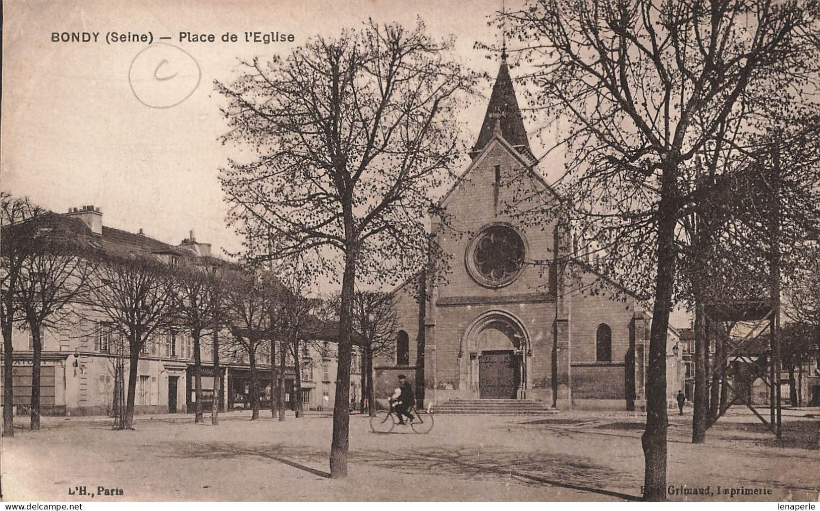 D9272 Bondy Place De L'église - Bondy