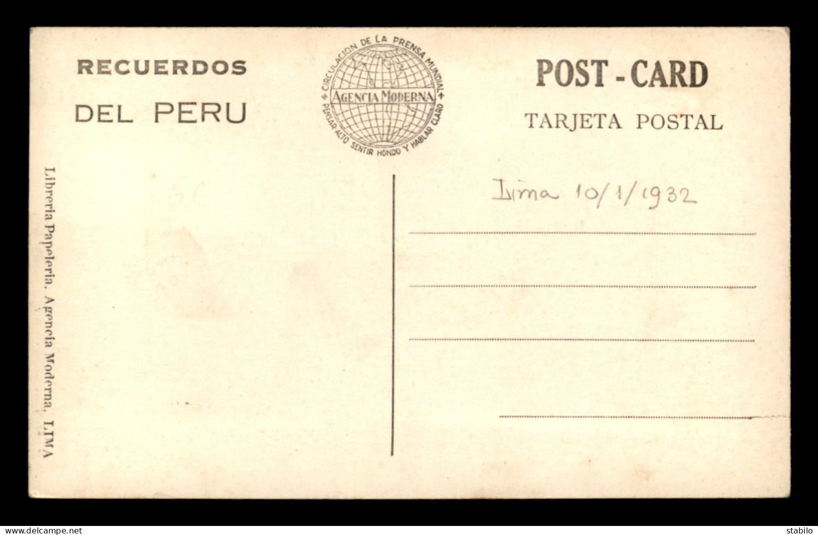 PEROU - LIMA - PALACIO DEL CONGRESO - Perù
