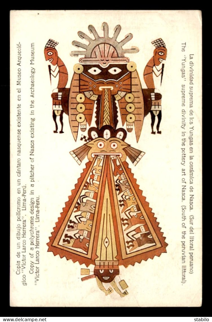 PEROU - THE YNGAS, DIVINITY IN THE POTTERY ART OF NASCA - Peru