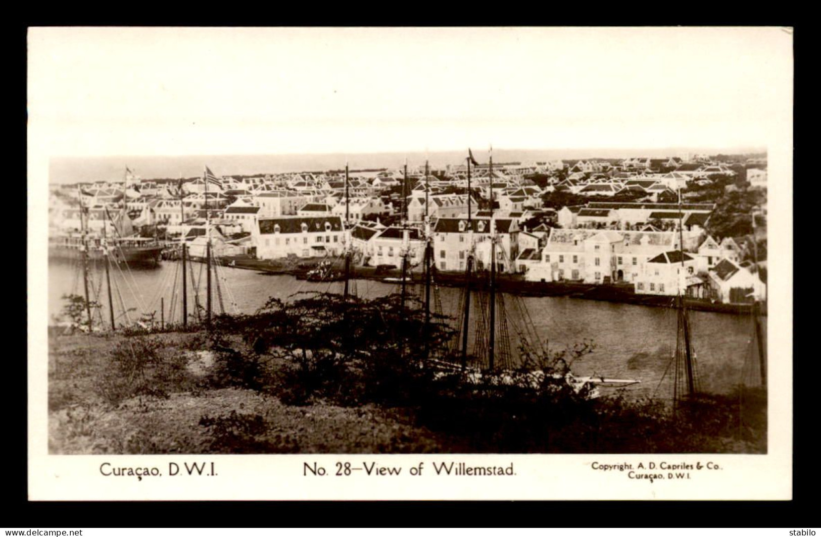 CURACAO - VIEW OF WILLEMSTAD - Curaçao