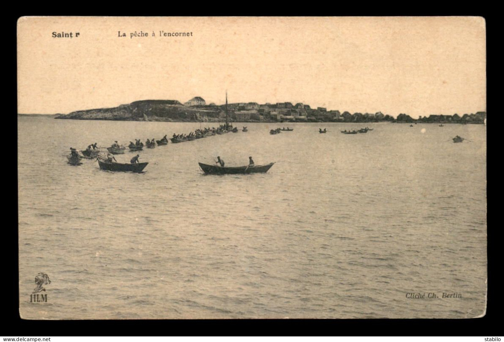 ST-PIERRE-ET-MIQUELON - LA PECHE A L'ENCORNET - Saint-Pierre Und Miquelon