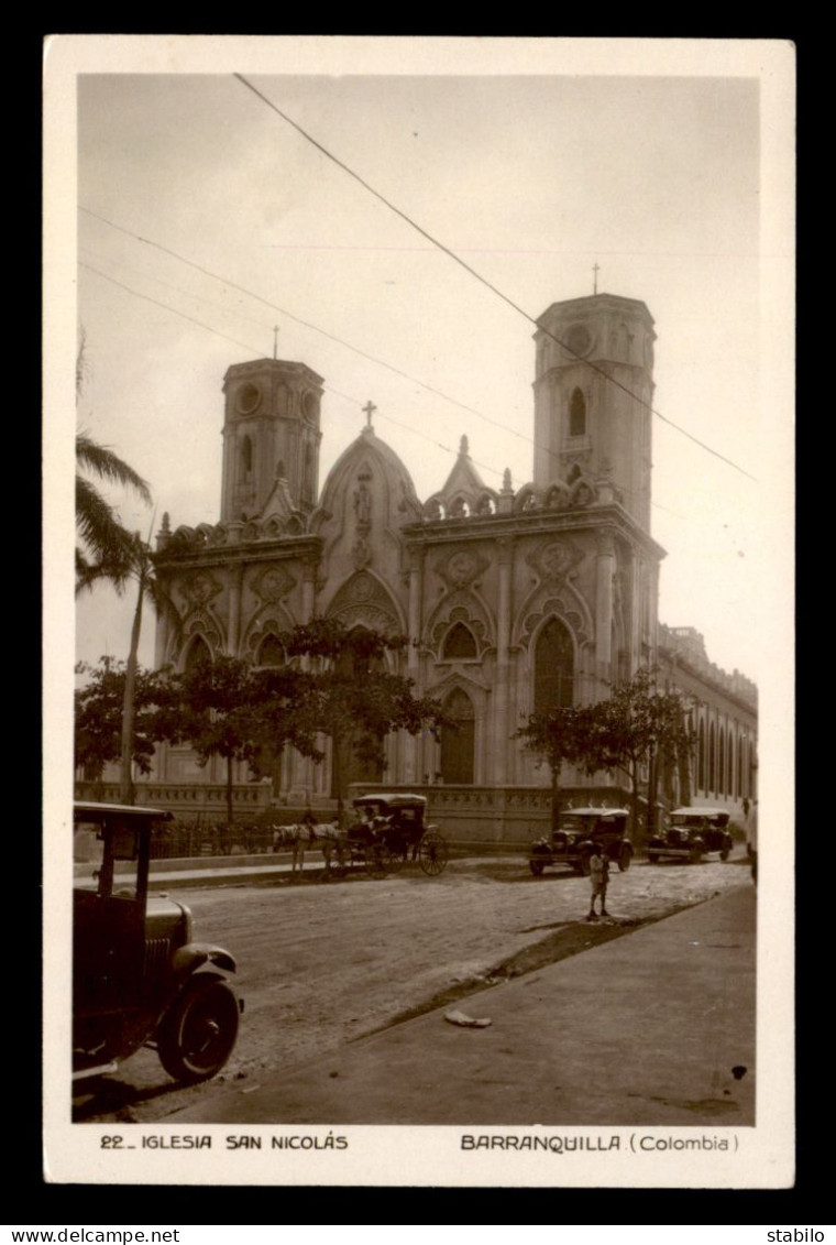 COLOMBIE - BARBANQUILLA - IGLESIA SAN NICOLAS - Colombie