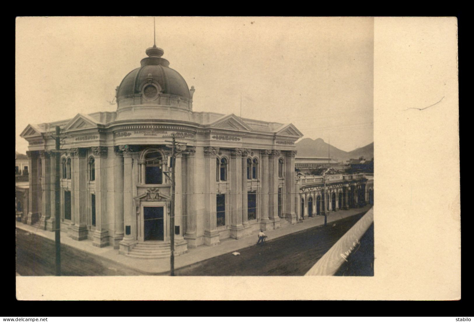 COLOMBIE - BANCO DE BOGOTA - CONTANCIA SUR L'AUTRE BATIMENT - CARTE PHOTO ORIGINALE - Colombia