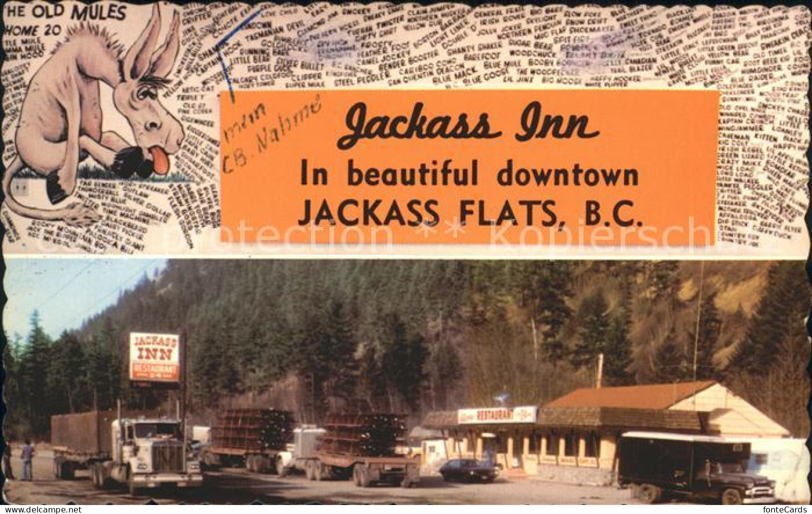 72219191 Lytton British Columbia Jackass Inn Lytton British Columbia - Non Classificati