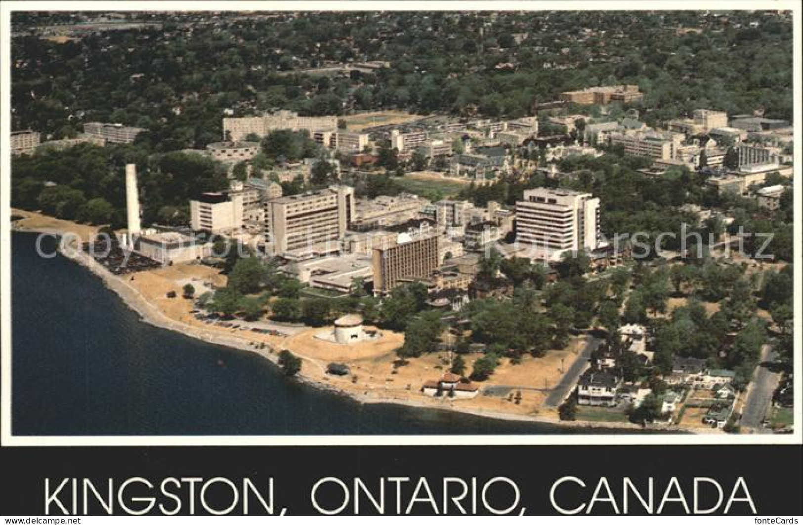 72213891 Kingston Ontario Aerial View Of Kingston General Hospital Kingston Onta - Unclassified