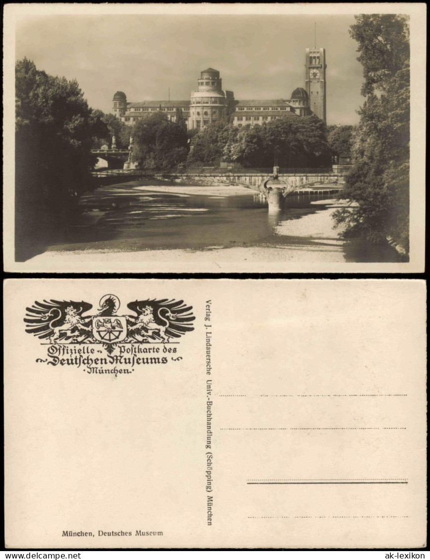 Ansichtskarte München Deutsches Museum Von Der Isar 1940 - Muenchen