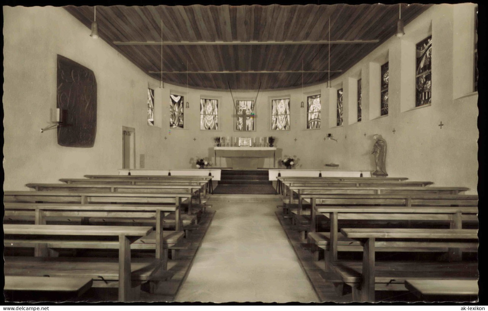 Waldkirch (Schwarzwald Breisgau) St. Pius Kandelkapelle - Altar 1959 - Waldkirch