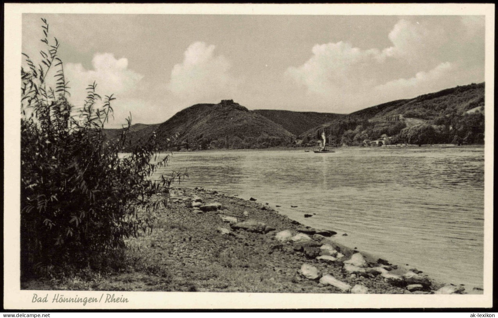 Ansichtskarte Bad Hönningen Rheinpartie 1959 - Bad Hoenningen