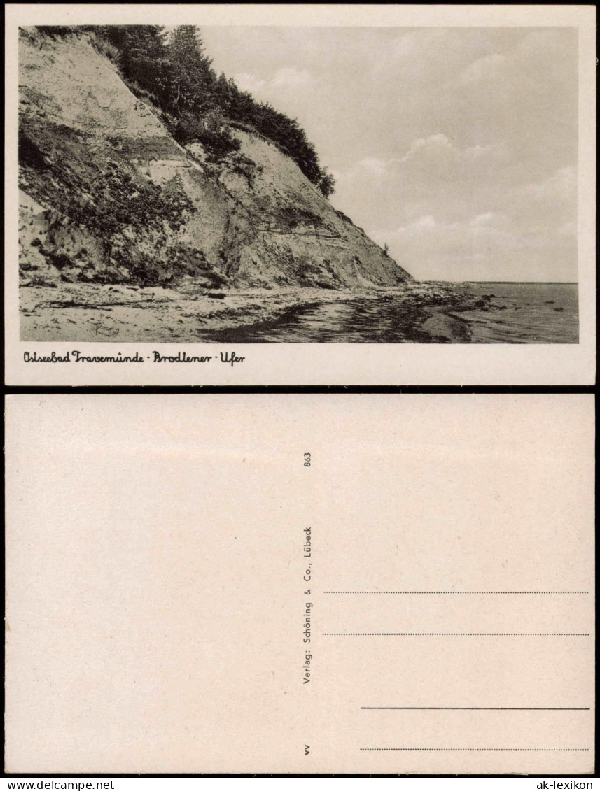 Ansichtskarte Travenbrück Brodlener Ufer 1959 - Autres & Non Classés