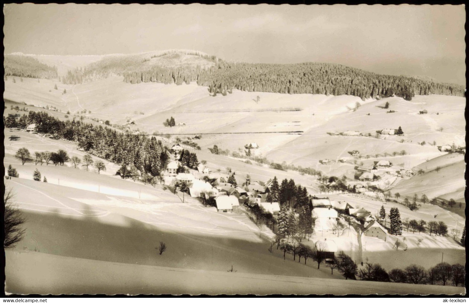 Ansichtskarte Todtnauberg Stadt Im Winter Hochschwarzwald 1965 - Other & Unclassified