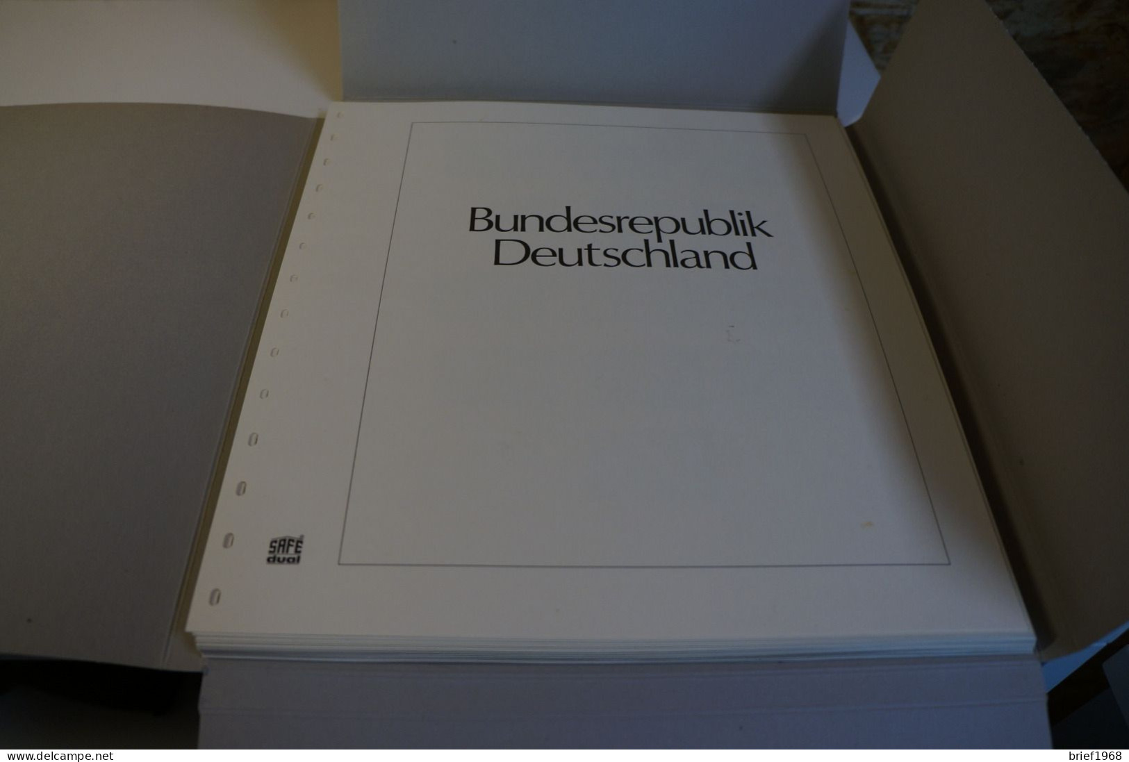 Bund Safe Dual 1980-1985 (27964) - Pre-printed Pages