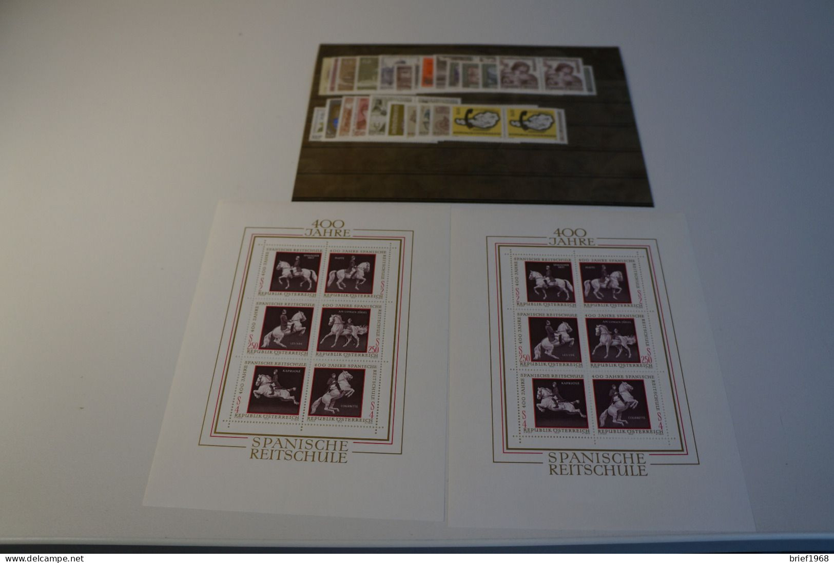 Österreich Jahrgang 1972 Postfrisch Waagrechte Paare (27980) - Annate Complete