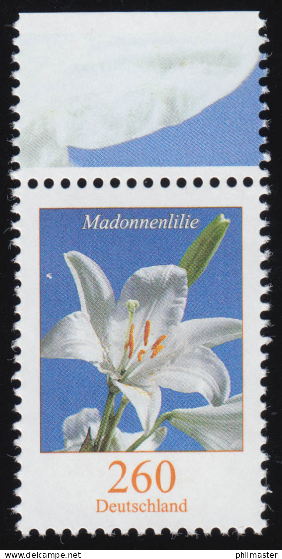 3207 Blume Madonnenlilie 260 Cent Aus Bogen, ** Postfrisch - Unused Stamps