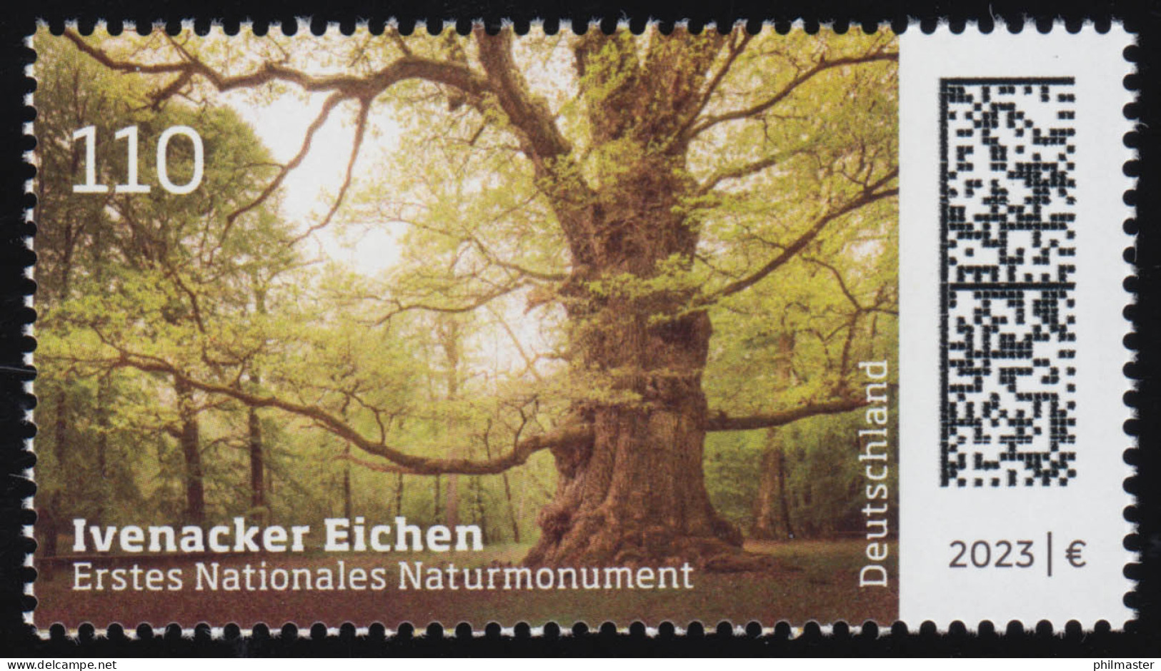3775 Ivenacker Eichen - Erstes Nationales Naturmonument, Postfrisch ** / MNH - Ongebruikt