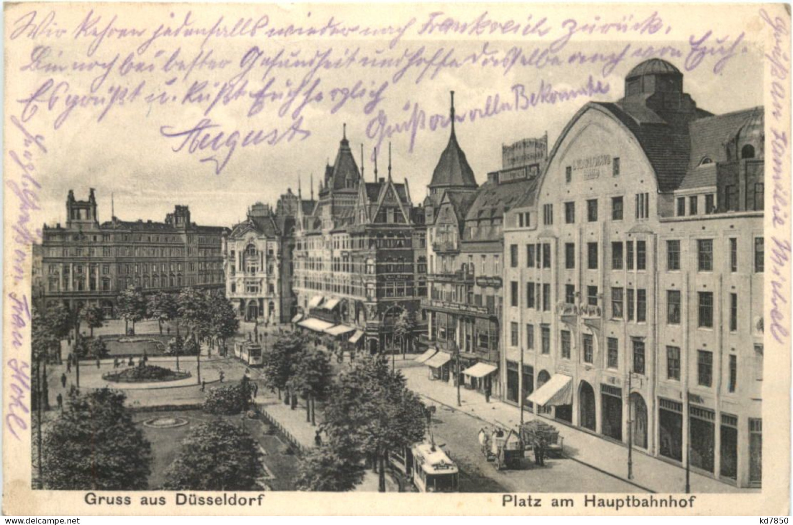 Gruß Aus Düsseldorf - Platz Am Hauptbahnhof - Duesseldorf