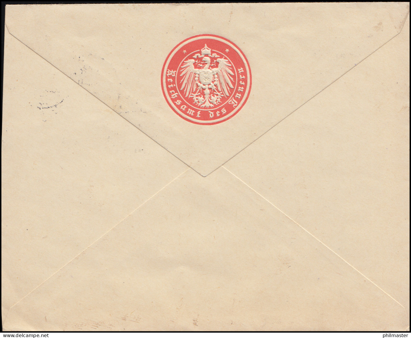 Reichsdienstsache Reichsamt Des Innern Brief BERLIN 10.1.1916 Nach Leipzig - Andere & Zonder Classificatie