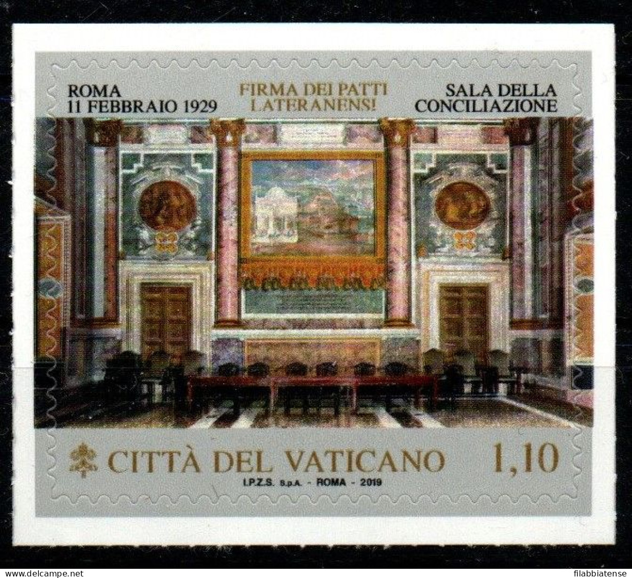 2019 - Vaticano 1820 Patti Lateranensi     ++++++++ - Nuovi