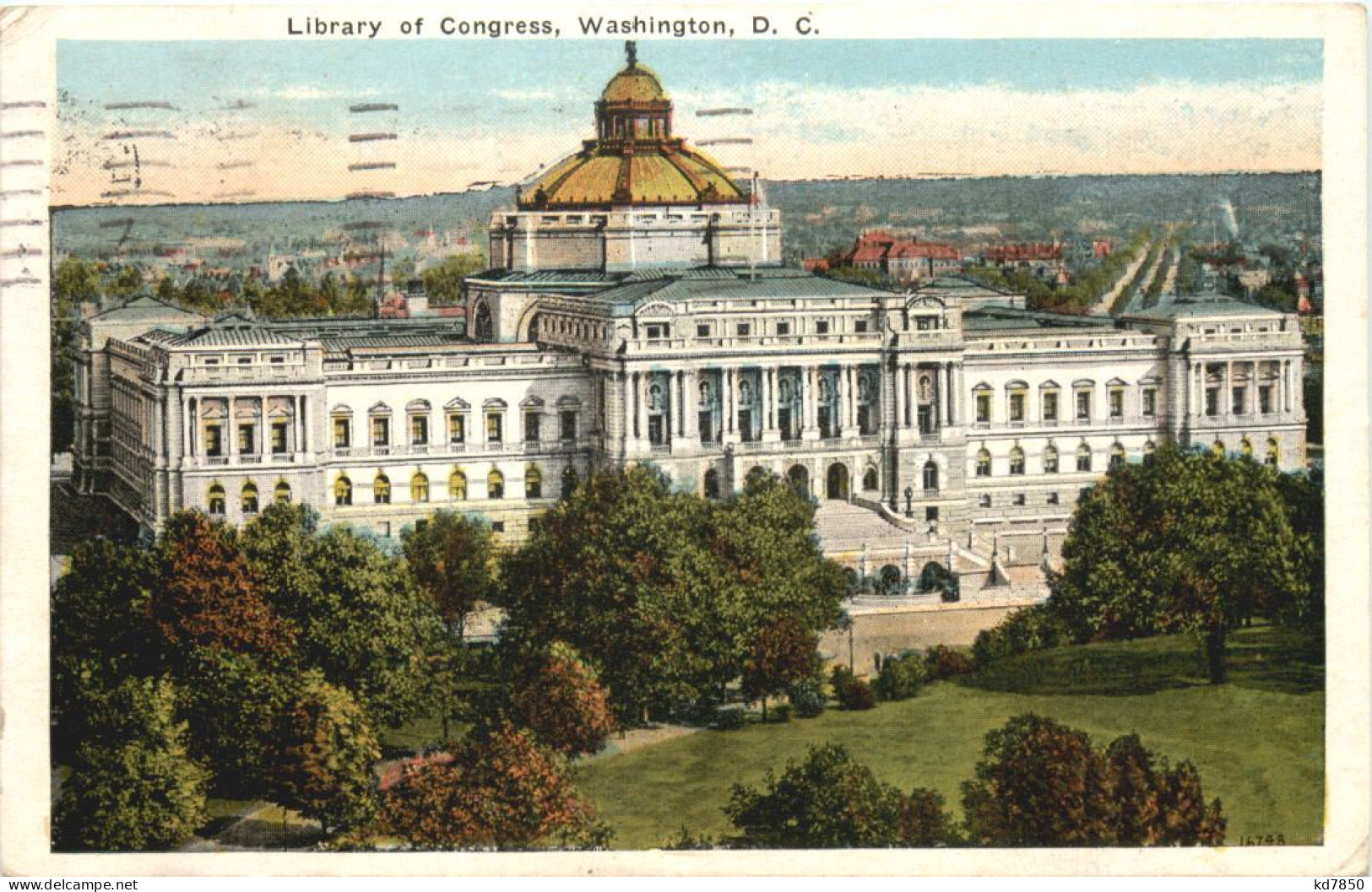 Washington DC - Library Of Congress - Washington DC