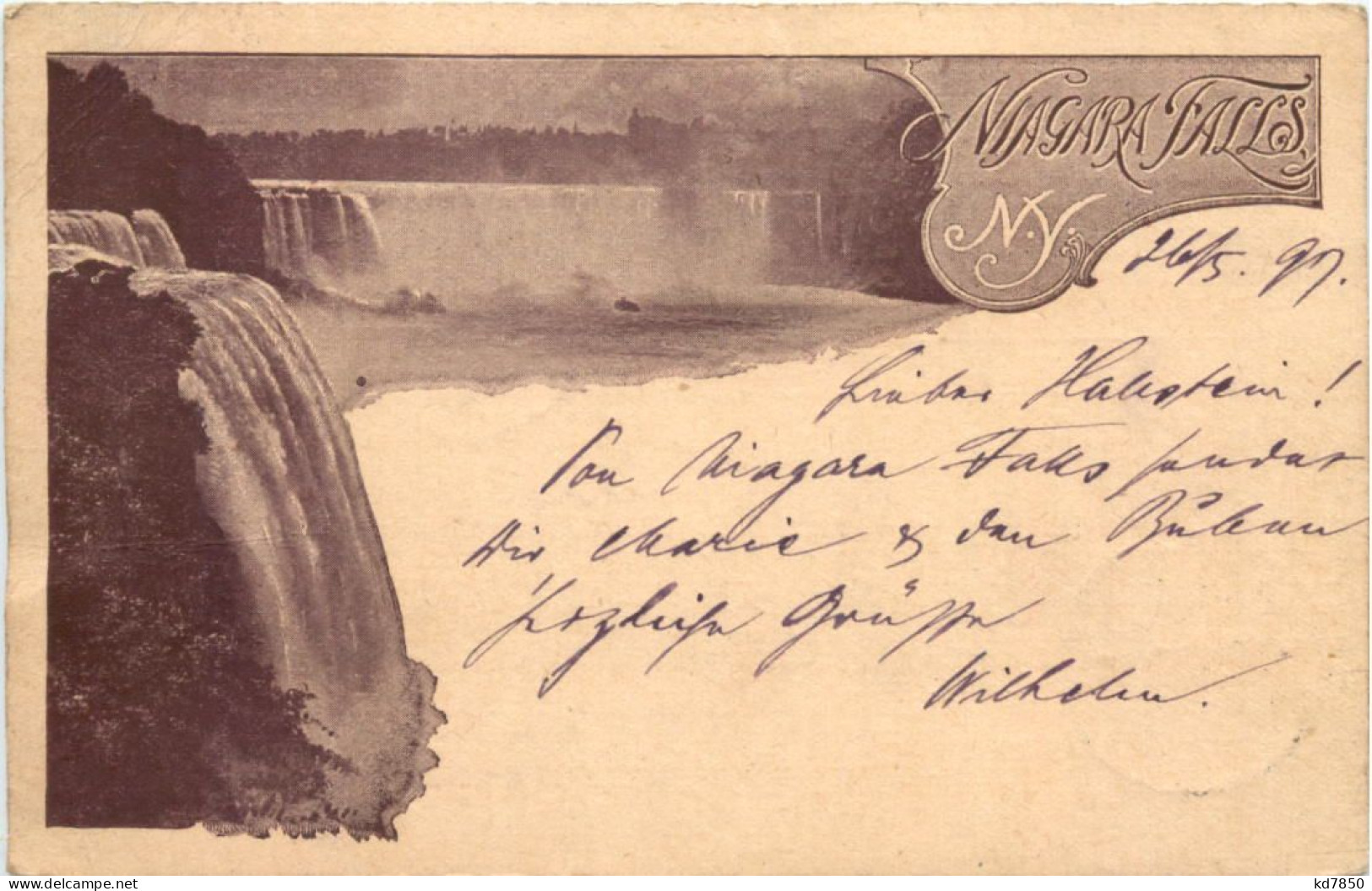 Niagara Falls 1897 - Sonstige & Ohne Zuordnung