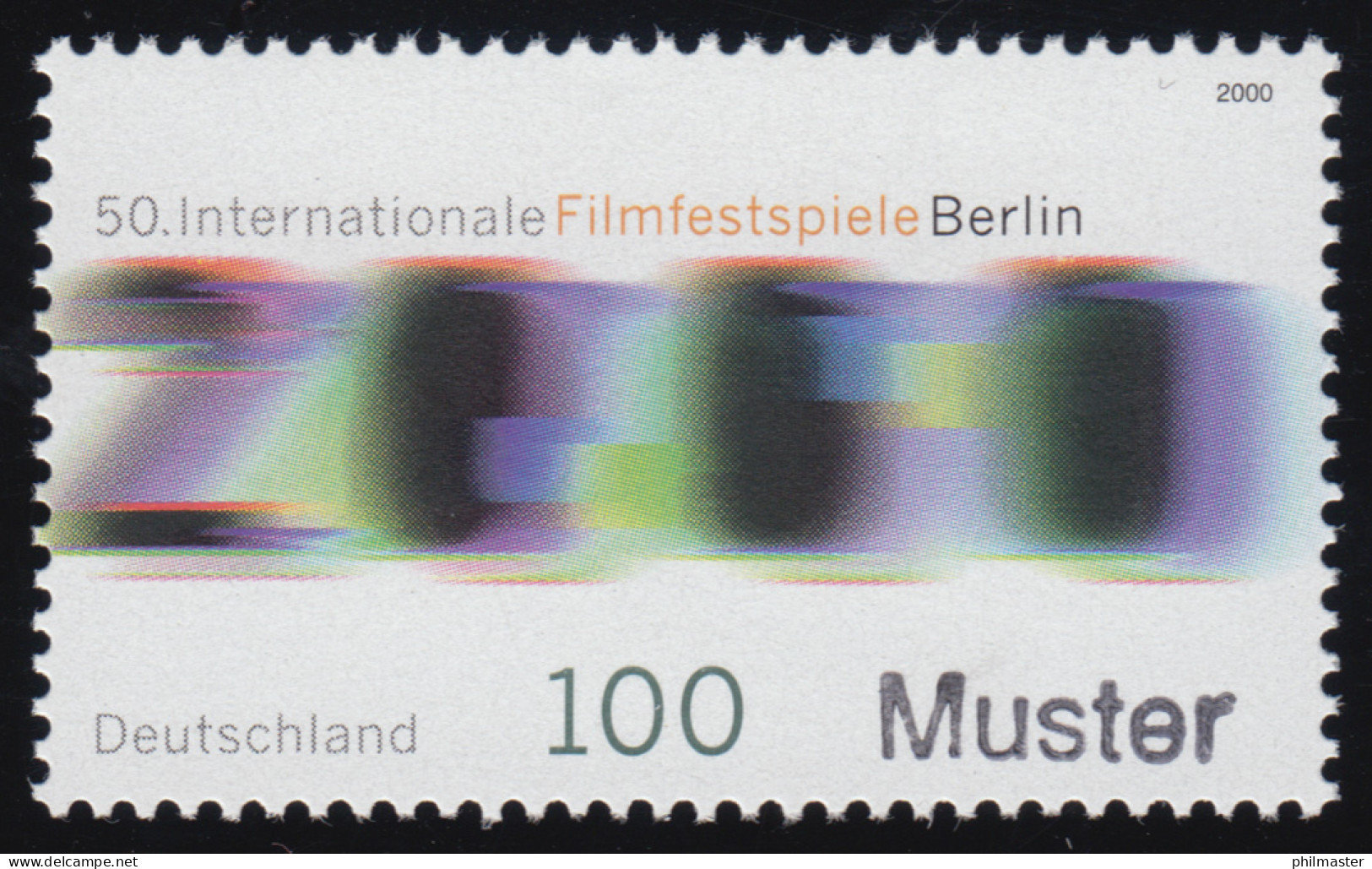 2102 Internationale Filmfestspiele Berlin, Muster-Aufdruck - Plaatfouten En Curiosa