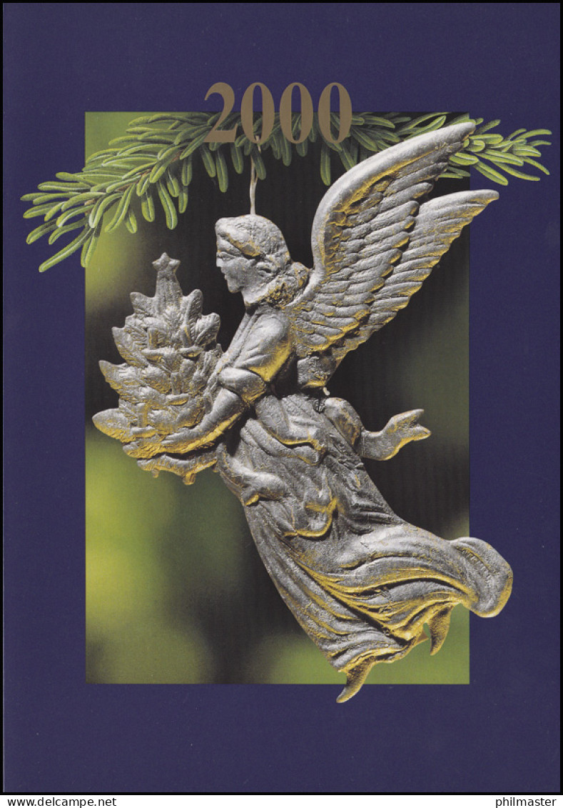 Schweiz: Jahresgabe Der Wertzeichenverkaufsstelle PTT Weihnachten 2000 - Cristianesimo