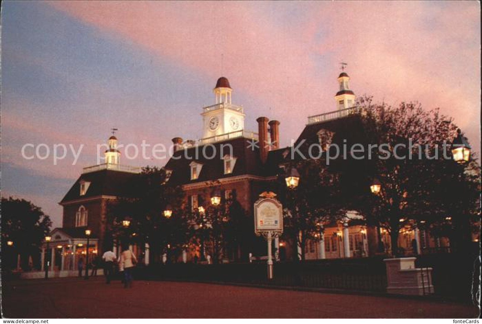 72181090 Walt_Disney_World American Adventure Epcot Audio-Animatronics Stage - Autres & Non Classés