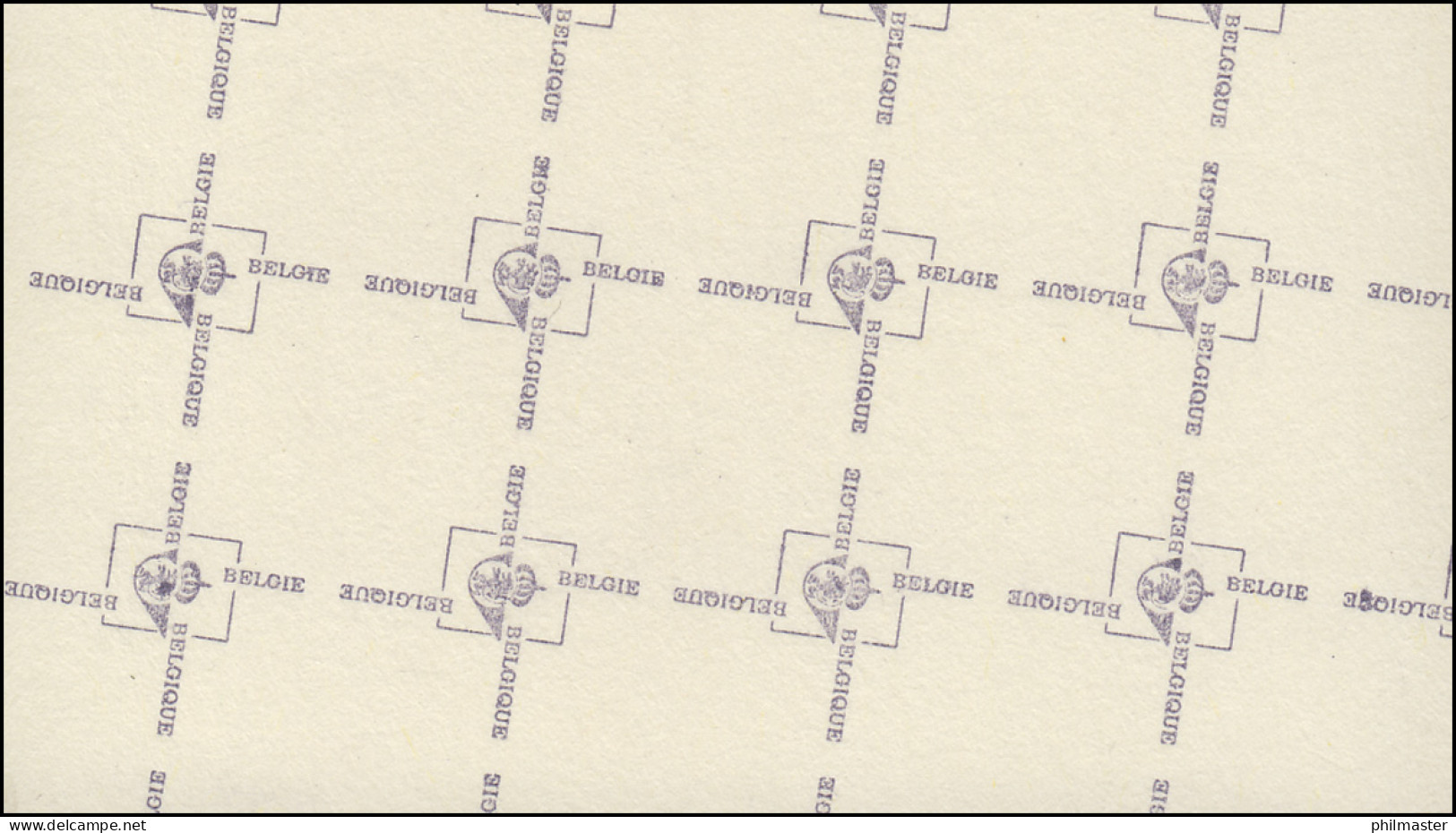 Belgien-Markenheftchen 18 Löwe Und König Baudouin 20 Franc 1969, ** - Unclassified