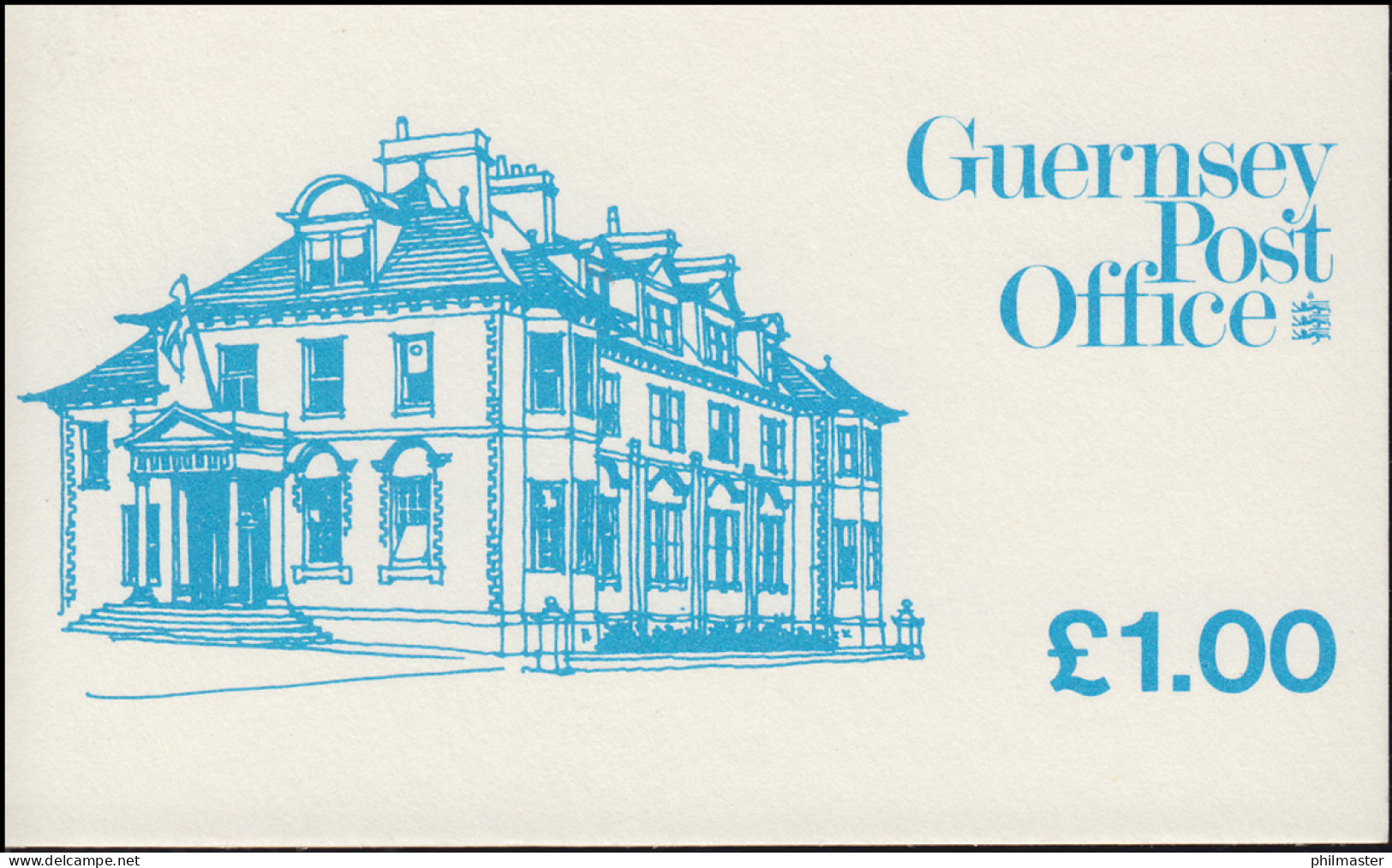 Guernsey Markenheftchen 18 Münzen States Office 1983, ** - Guernsey