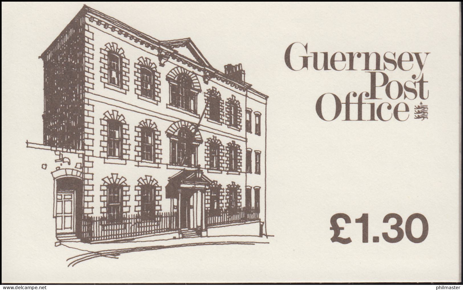 Guernsey Markenheftchen 19 Münzen Constables' Office 1983, ** - Guernsey