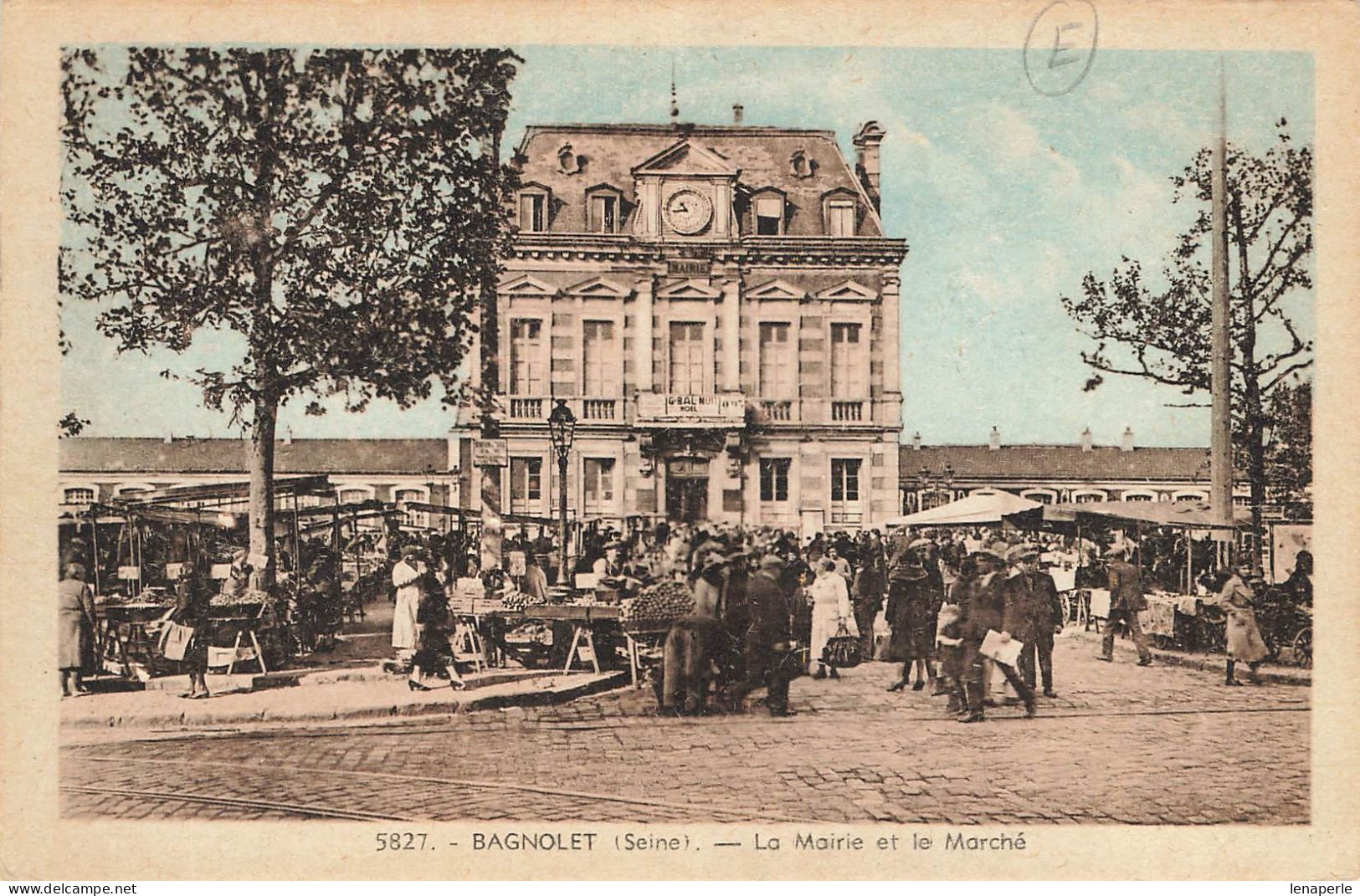 D9278 Bagnolet La Mairie Et Le Marché - Bagnolet