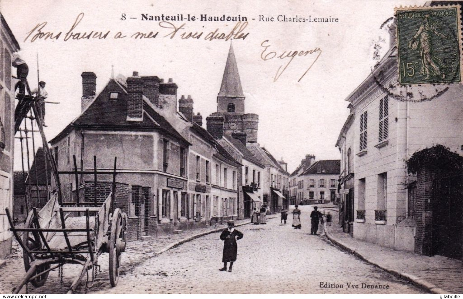 60 - Oise -  NANTEUIL Le HAUDOUIN - Rue Charles Lemaire - Nanteuil-le-Haudouin