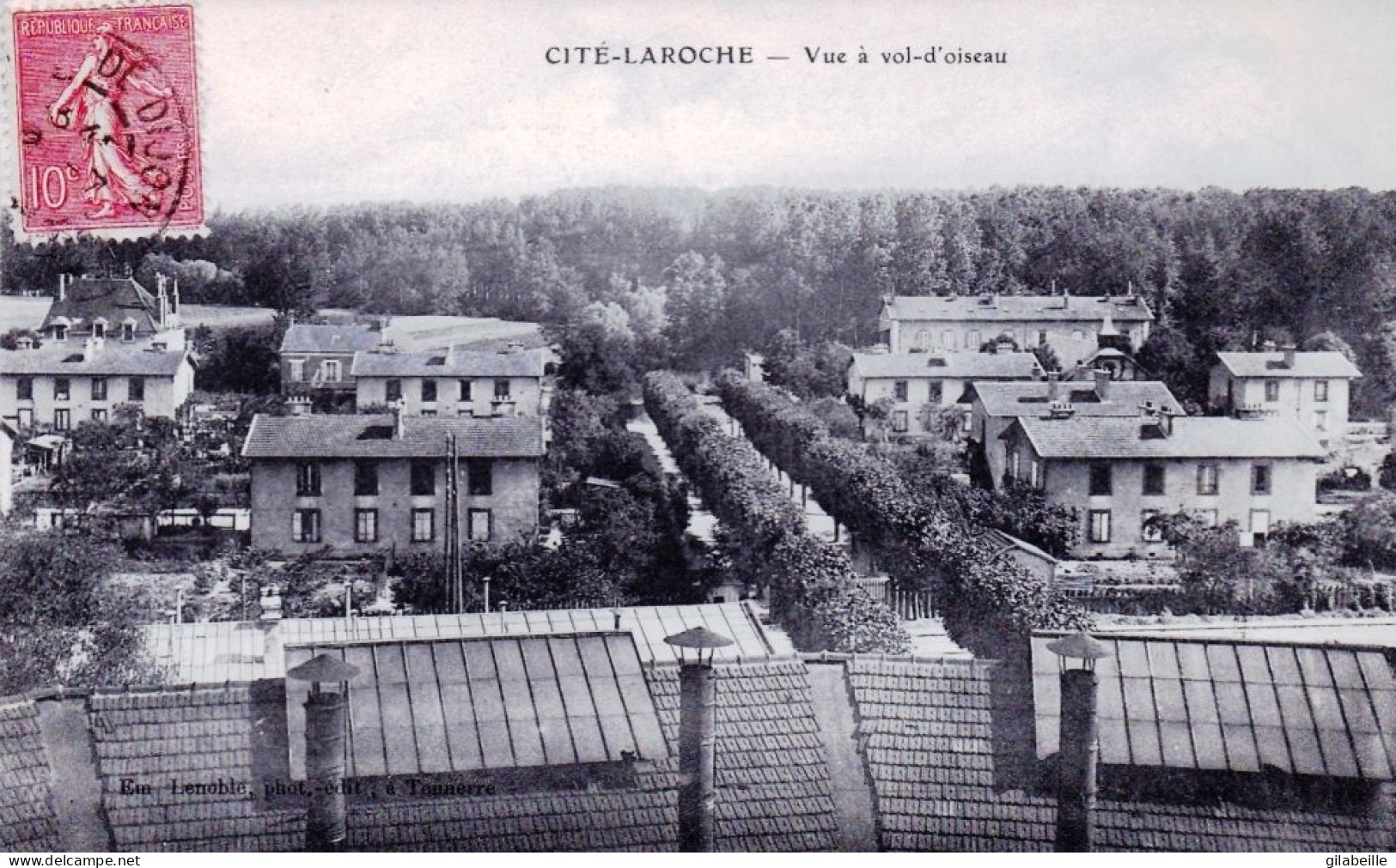 89 - Yonne -  CITE LAROCHE ( Laroche Migennes )  - Vue A Vol D Oiseau - Autres & Non Classés