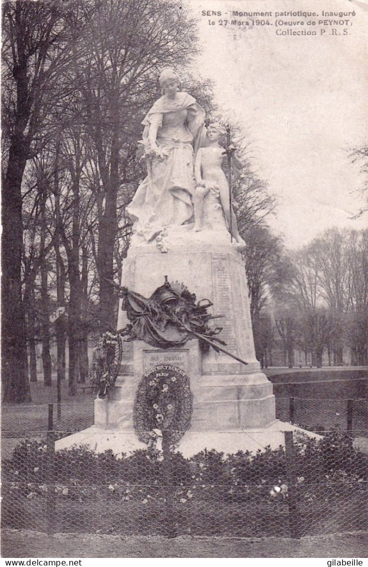 89 - Yonne -  SENS - Monument Aux Morts Inauguré Le 27 Mars 1904 - Sens