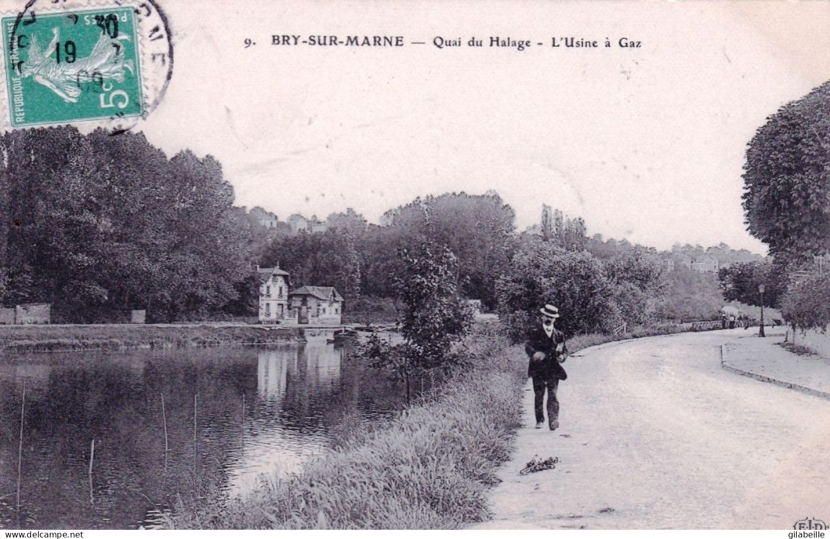 94 - Val De Marne -  BRY  Sur MARNE - Quai Du Halage - L Usine A Gaz - Bry Sur Marne