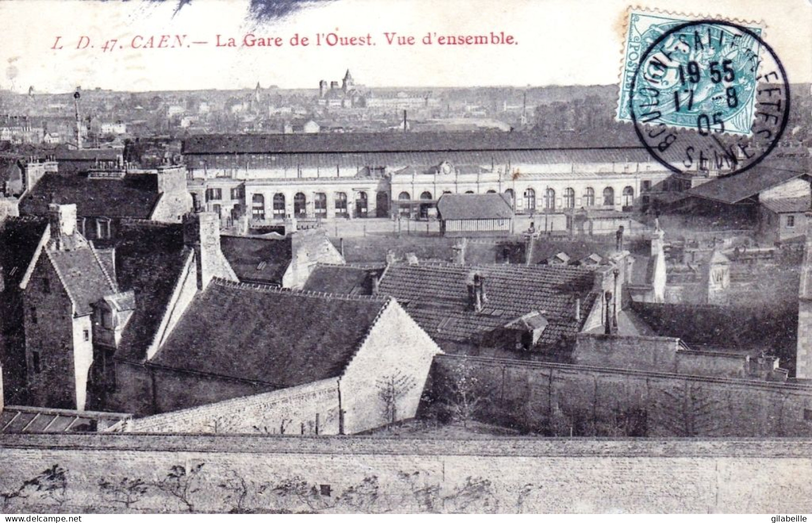14 - Calvados -  CAEN - La Gare De L Ouest - Vue D Ensemble - Caen