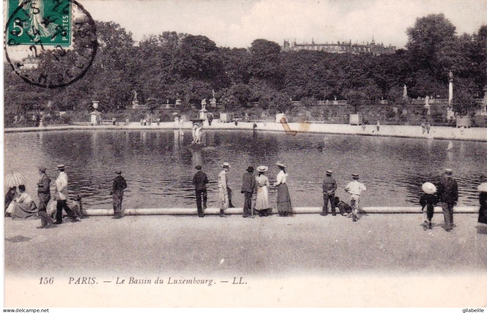 75 -  PARIS 05 - Le Bassin Du Luxembourg - Arrondissement: 05