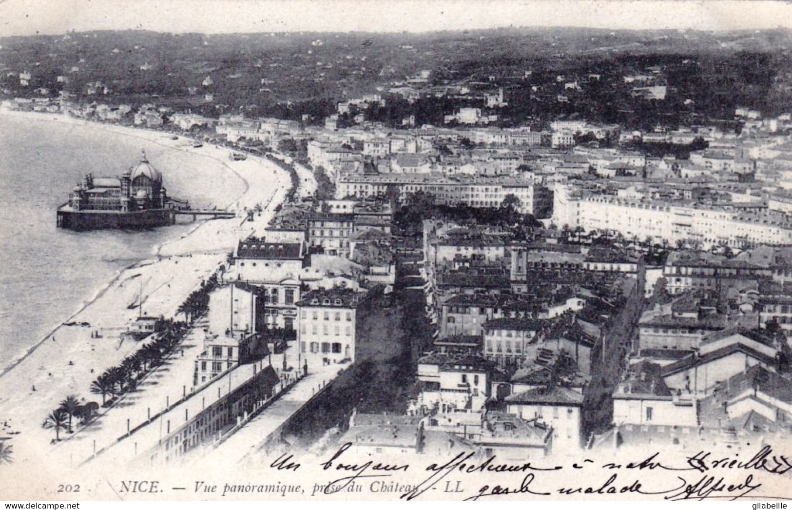 06 - Alpes Maritimes - NICE - Vue Panoramique Prise Du Chateau - 1903 - Panorama's