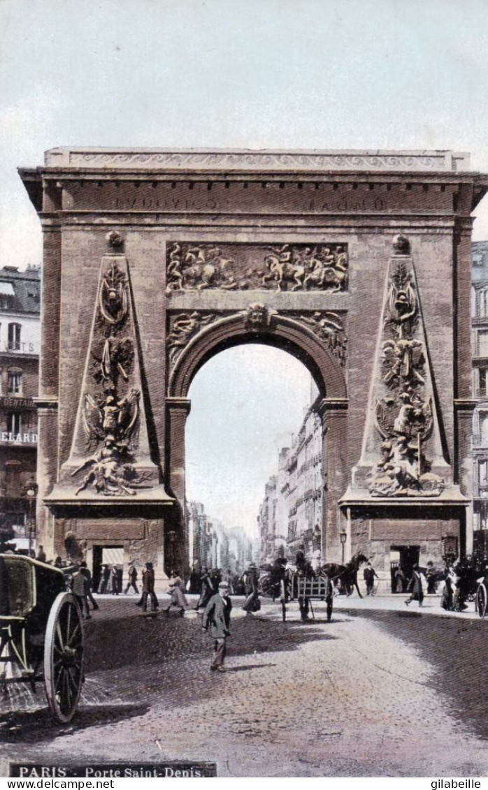 75 - PARIS 10 - Porte Saint Denis - Arrondissement: 10