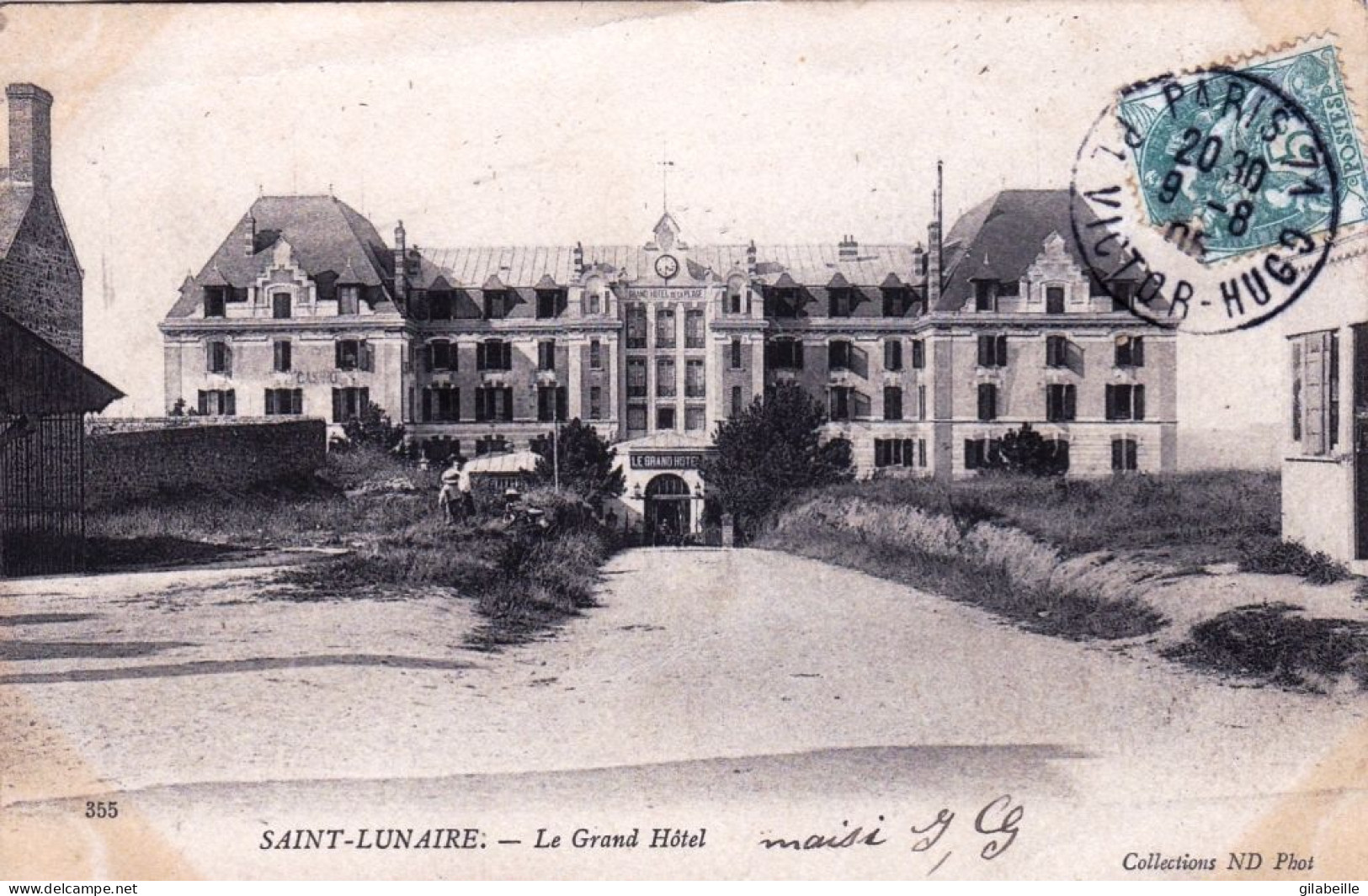 35 - Ille Et Vilaine -  SAINT LUNAIRE - Le Grand Hotel - Saint-Lunaire