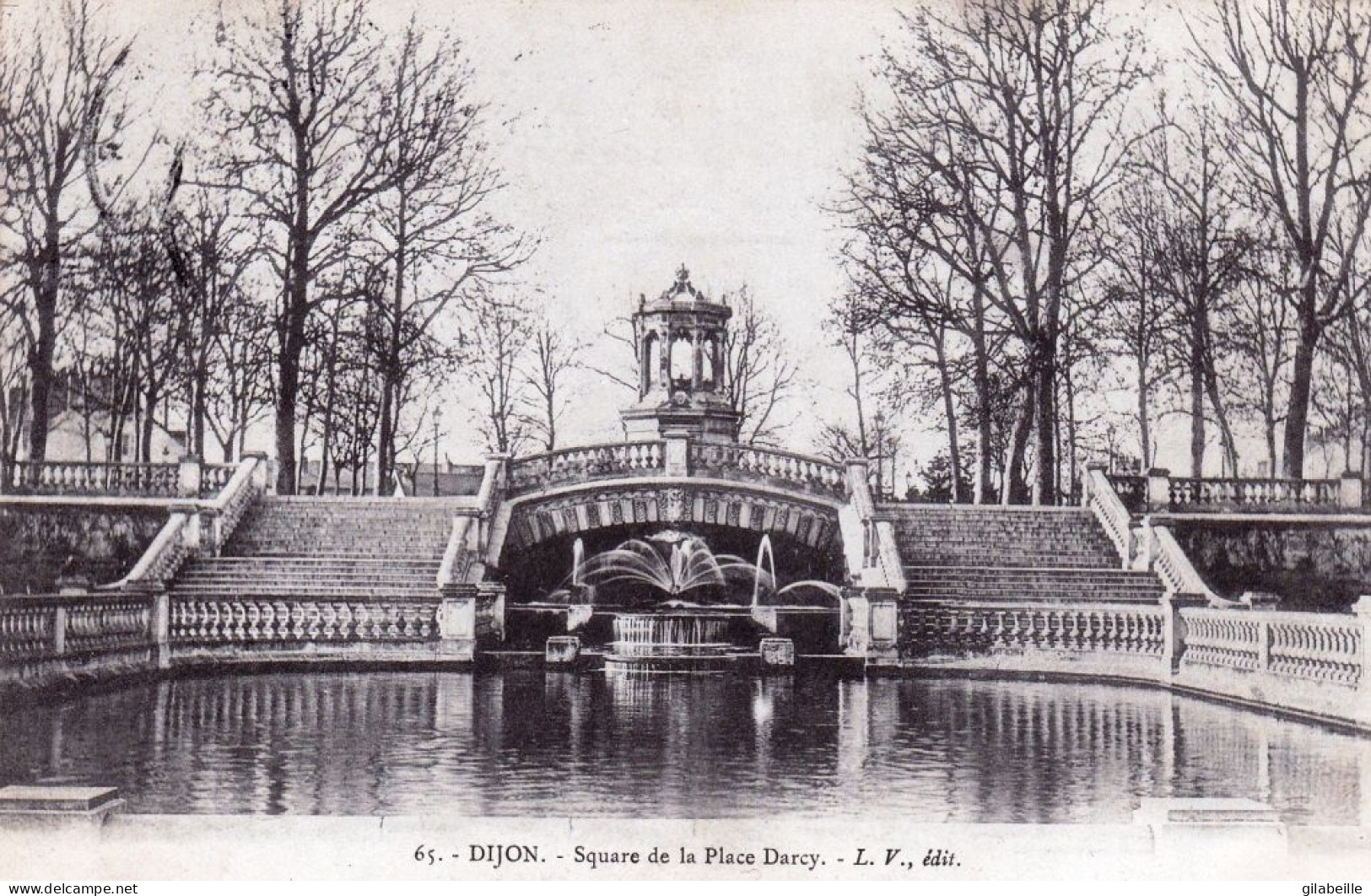 21 - Cote D Or -  DIJON - Square De La Place Darcy - Dijon